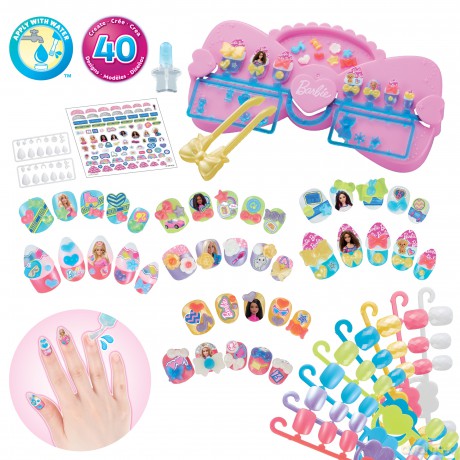 Aquabeads Barbie Stylizacja paznokci NAIL STUDIO Akcesoria