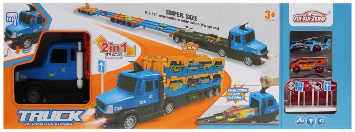 Auto CiĘŻarowe Transporter Mega Creative 568719