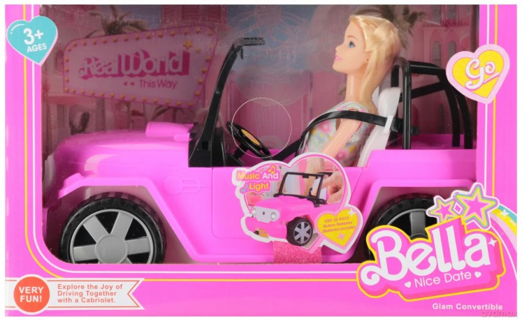 Auto Dla Lalek z Akcesoriami Mega Creative 568370