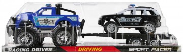 Auto Policja Laweta z Akcesoriami Mega Creative 568822