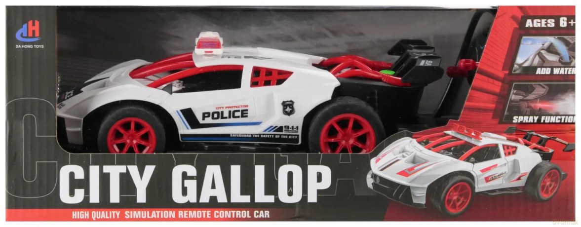 Auto Policja Zdalnie Sterowane Mega Creative 571222