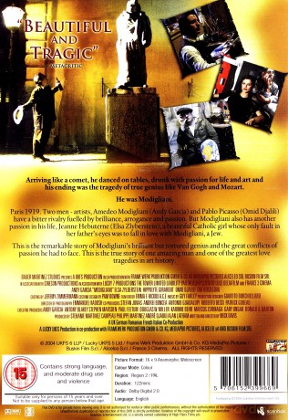 Modigliani (Modigliani, pasja tworzenia) [DVD]