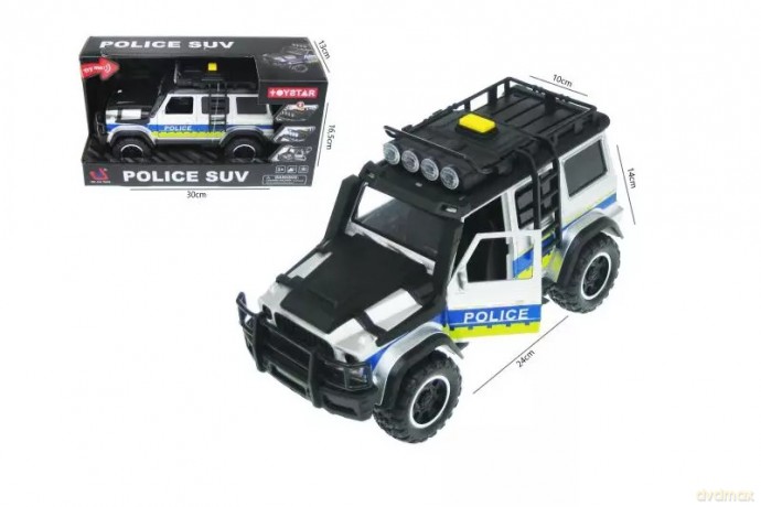 Auto terenowe policja 24cm św/dźw HEB10 47264