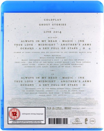 Coldplay: Ghost Stories (Live 2014) [BOX] [CD]+[Blu-Ray]