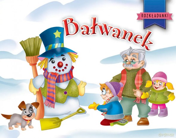 Bałwanek. Rozkładanki [KSIĄŻKA]