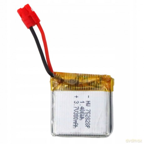 Bateria do zabawek zdalnie sterowanych RC 3,7V380mAh - 1,406Wh