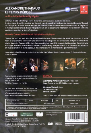 Alexandre Tharaud: Le Temps Derobe - Film On Alexandre Tharaud [CD]