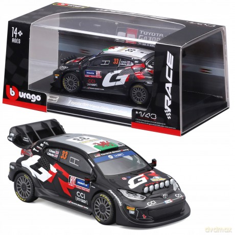 BBU 1:43 RaceToyota GR2024 Yaris Evans #33 38316