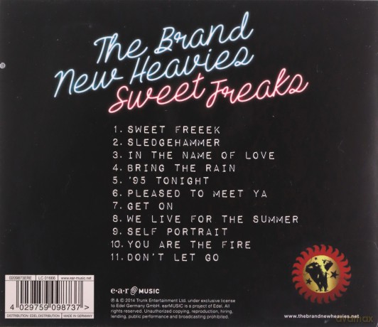 The Brand New Heavies: Sweet Freaks [CD]