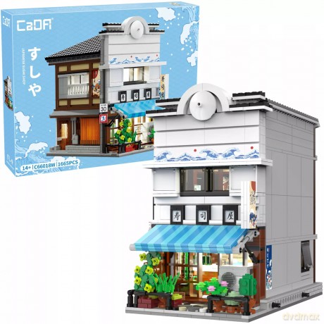 Cada klocki JapaneseSushiyaShop C66018W 30406