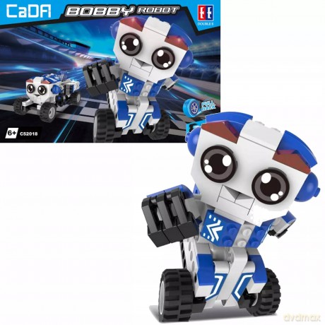 Cada Zestaw Klocków Bobby Robot 2w1 195 Elem. [KLOCKI]