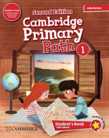 Cambridge Primary Path Level 1 Student's Book with My Creative Journal, Cue Cards and eBook - Berber Aida [KSIĄŻKA]