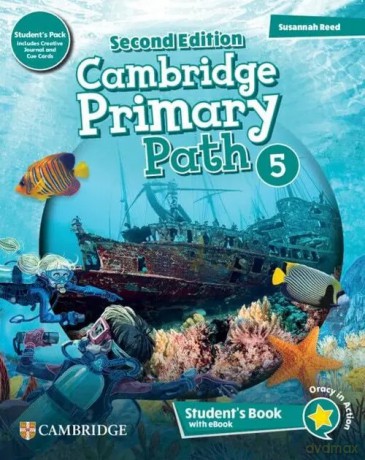 Cambridge Primary Path Level 5 Student's Book with My Creative Journal, Cue Cards and eBook - Reed Susannah [KSIĄŻKA]