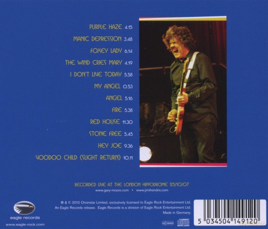 Gary Moore: Blues For Jimi [CD]+[DVD]