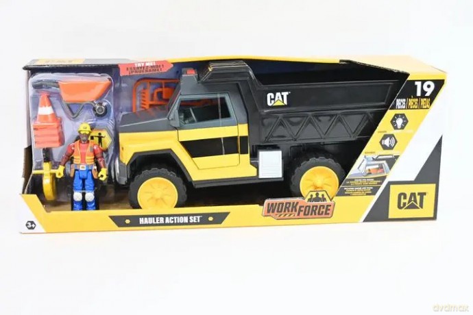 CAT ciężarówka 34cm św/dźw+figurka 83458 /2