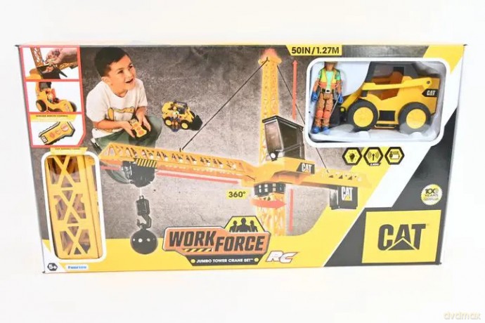 CAT dźwig RC 127cm z figurką i pojazdem 82438 /2