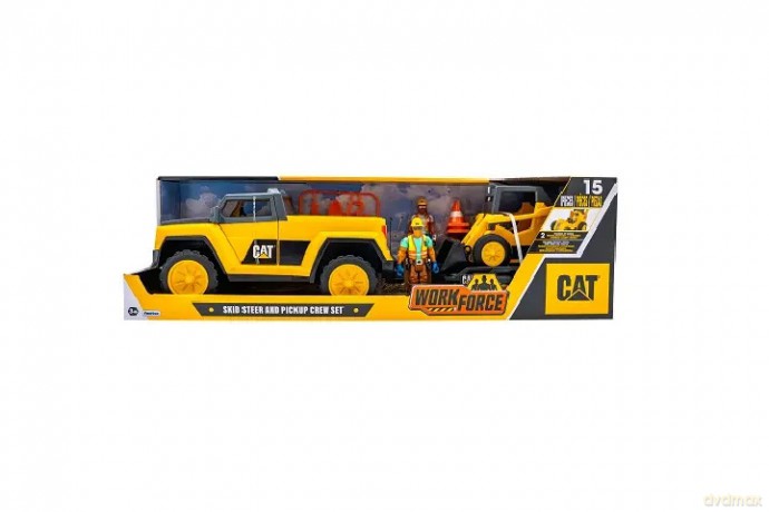CAT pick-up+ładowarka kołowa+2figurki 83457 /2