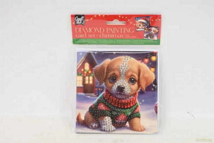 CCG XMAS diament.mozaika 2szt 13x13 CR8024 55807