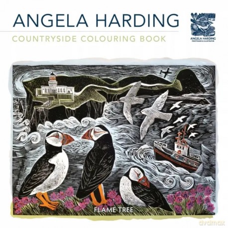 Countryside (Angela Harding) Colouring Book [KSIĄŻKA]