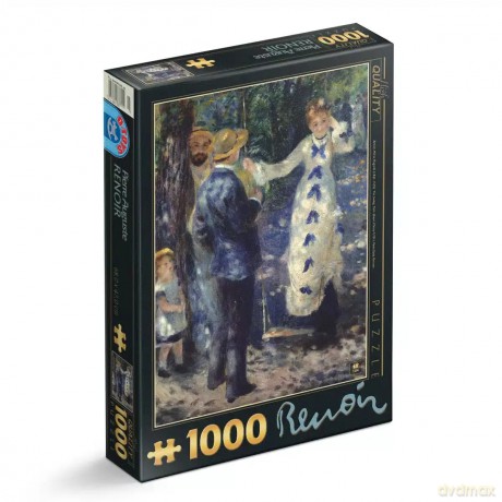 D-TOYS 1000 el. Huśtawka, Pierre-Auguste Renoir [PUZZLE]