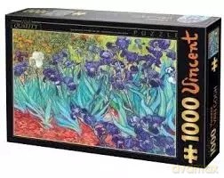 D-TOYS 1000 el. Irysy, Vincent van Gogh [PUZZLE]