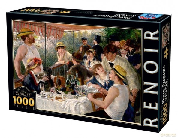 Puzzle 1000 elementów. Pierre Auguste Renoir, Śniadanie wioślarzy