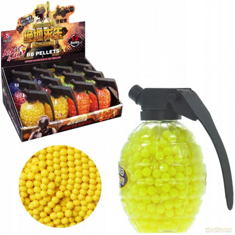 DUŻY GRANAT ASG KULKI PLASTIKOWE 6mm DO PISTOLETU KARABINU 800 SZTUK