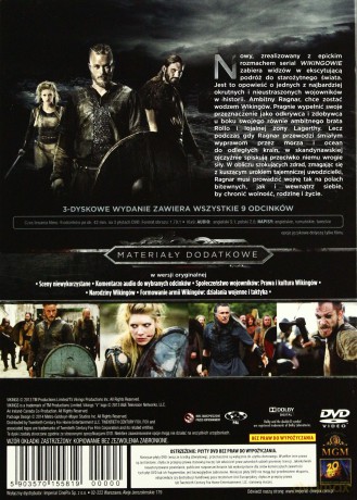 Wikingowie sezon 1 [3DVD]