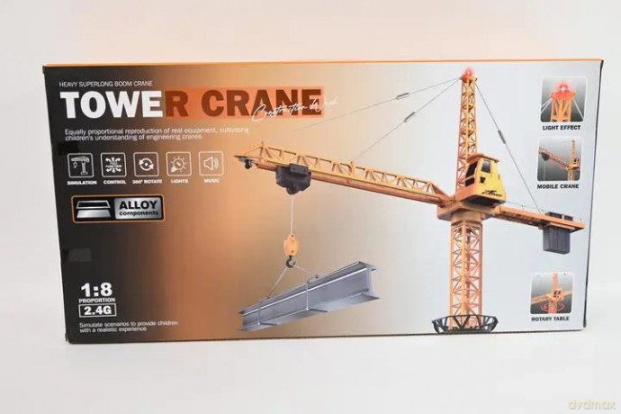Dźwig RC św/dźw metalowa konstrukcja 013466 00688