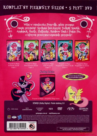 My Little Pony: Przyjaźń To Magia 1-5 BOX [5DVD] 