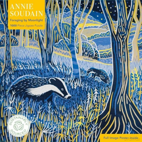 FLAME TREE 1000 el. Foraging by Moonlight Annie Soudain [PUZZLE]