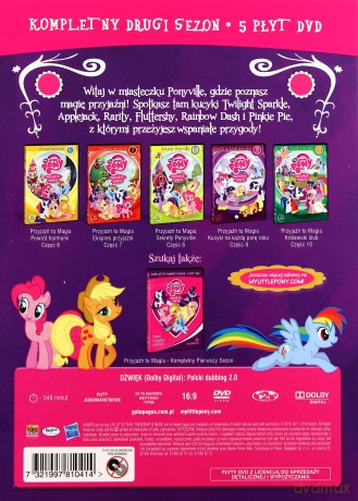 My Little Pony: Przyjaźń To Magia 6-10 [BOX] [5DVD] 