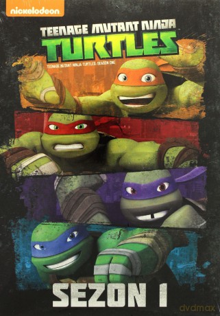 Wojownicze Żółwie Ninja sezon 1 [4DVD]