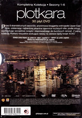 Plotkara Sezon 1-6 (Kompletna Kolekcja) [BOX] [30DVD] 