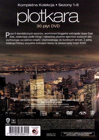 Plotkara Sezon 1-6 (Kompletna Kolekcja) [BOX] [30DVD] 