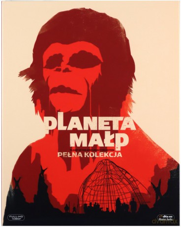 Planeta Małp Classic Pełna Kolekcja [BOX] [5xBlu-Ray]
