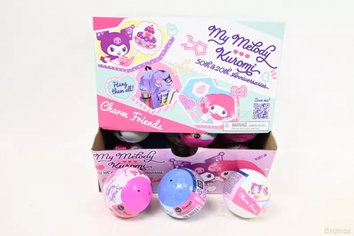 HELLO KITTY C kula 65mm Kuromi_Melody 05893