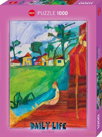 HEYE 1000 el. Dzień jak co dzień. Odpoczynek, Aleź Pascual [PUZZLE]
