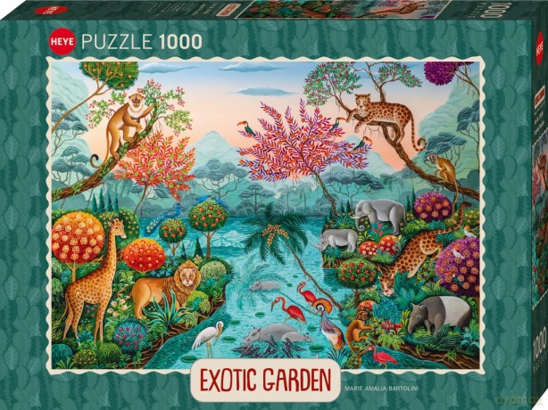 HEYE 1000 el. Egzotyczny ogród. Raj [PUZZLE]