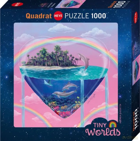 HEYE 1000 el. Malutkie światy. Delfiny [PUZZLE]