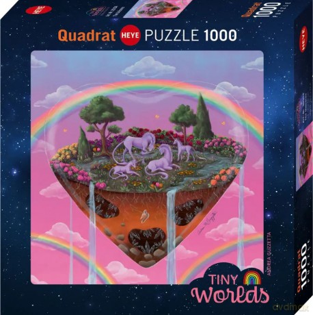 HEYE 1000 el. Malutkie światy. Jednorożce [PUZZLE]