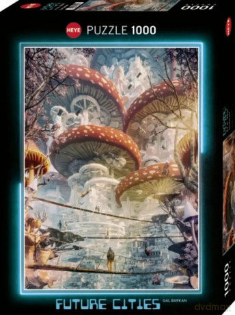 HEYE 1000 el. Miasta przyszłości - Grzyby [PUZZLE]