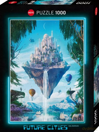 HEYE 1000 el. Miasta przyszłości. Miasto na skale, Gal Barkan [PUZZLE]