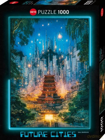 HEYE 1000 el. Miasta przyszłości. Portal [PUZZLE]