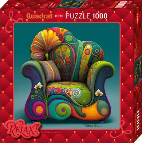 HEYE 1000 el. Relax! Kolorowy fotel. Victoria Nahum [PUZZLE]