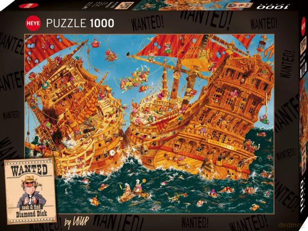HEYE 1000 el. Wanted! Dick, Loup [PUZZLE]