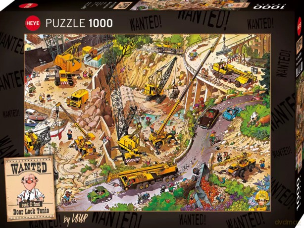 HEYE 1000 el. Wanted! Tonio, Loup [PUZZLE]