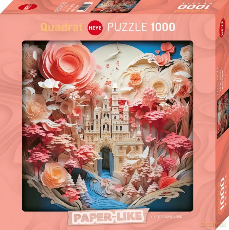 HEYE 1000 el. Zamek z papieru, Victor Gavriloski [PUZZLE]