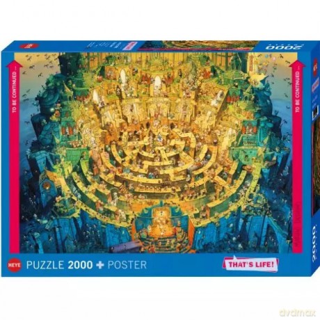 HEYE 2000 el. To jest życie!, Głęboko w dole + plakat [PUZZLE]