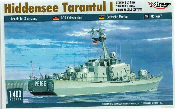 Hiddensee Tarantul I 1/400 MIRAGE 400232
